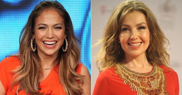 Jennifer Lopez e Thalía - Getty Images