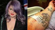 Kelly Osbourne posta foto sendo medicada no hospital após convulsão - Getty Images; Reprodução / Twitter