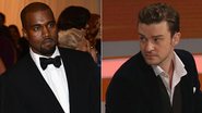 Kanye West e Justin Timberlake - Getty Images