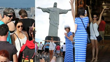 Eva Longoria tem dia de turista no Rio de Janeiro - AgNews