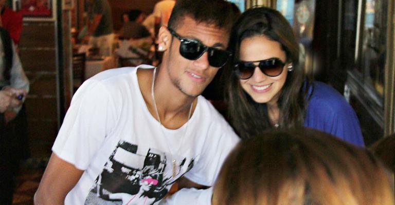 Neymar e Bruna Marquezine - Gabriel Rangel/AgNews