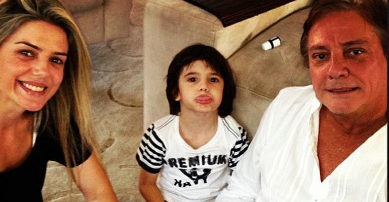 Mari Alexandre posta foto com Fábio Jr. e filho do ex-casal, Záion - Reprodução/Instagram