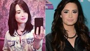 Demi Lovato corta os cabelos e mostra foto no Twitter - Reprodução / Twitter; Getty Images