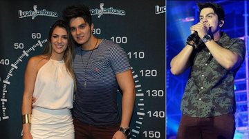 Luan Santana recebe a namorada Jade Magalhães em seu show em SP - Francisco Cepeda/AgNews