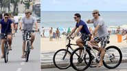 Antonio Calloni anda de bicicleta pelo Rio de Janeiro - J. Humberto/AgNews