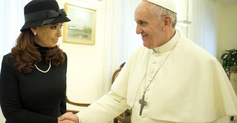 Cristina Kirchner encontra Papa Francisco no Vaticano - Reuters