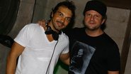 Selton Mello com o DJ Leo Paes Leme - Marcello Sá Barretto / AgNews