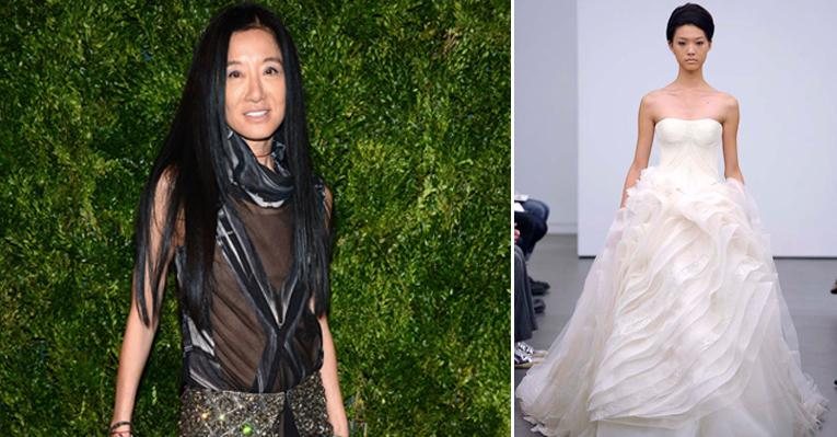A estilista Vera Wang cobra taxa das noivas que provam seus vestidos para proteger direitos autorais - Foto-Montagem