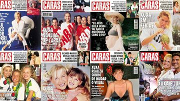 Relembre Xuxa Meneghel nas capas da Revista CARAS - Arquivo CARAS