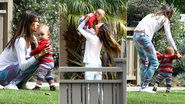 Alessandra Ambrosio mima seu pequeno Noah em parque de Los Angeles - The Grosby Group