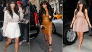 Kim Kardashian: 3 looks em 1 dia - Grosby Group