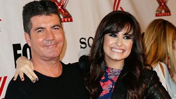 Simon Cowell e Demi Lovato - Getty Images