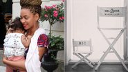 Beyoncé manda fazer cadeira com as iniciais da filha, Blue Ivy Carter - Reprodução / Instagram; The Grosby Group