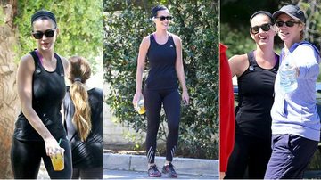 Katy Perry se exercita pelas ruas de Los Angeles, Estados Unidos - The Grosby Group