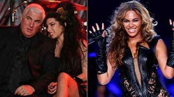 Mitch Winehouse, Amy Winehouse e Beyoncé - Getty Images
