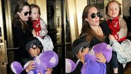 Angelina Jolie faz compras com Maddox e Knox em N.Y. - The Grosby Group