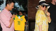Bebê de Fergie e Josh Duhamel ganha camisa da seleção brasileira de futebol - Thiago Duran/ AgNews