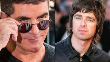 Simon Cowell quer Noel Gallagher na bancada do show de talentos 'X Factor' - Foto-montagem