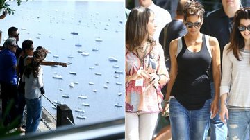 Grávida, Halle Berry visita o Morro do Pão de Açúcar - Marcello Sá Barreto / AgNews