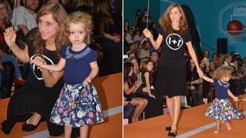 Betty Goffman desfila com a filha em São Paulo - Caio Duran/AgNews