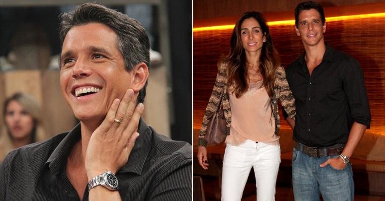 Márcio Garcia e Andréa Santa Rosa - Reprodução / TV Globo - Leo Franco / AgNews