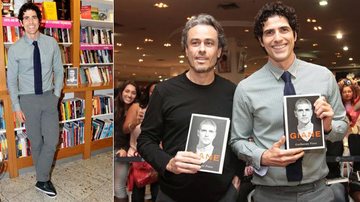 Reynaldo Gianecchini e Guilherme Fiuza em tarde de autógrafos - Leo Franco / Agnews