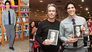 Reynaldo Gianecchini e Guilherme Fiuza em tarde de autógrafos - Leo Franco / Agnews