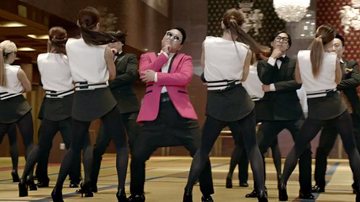 Psy faz sua 'dança arrogante' no 'Gentleman' - Reprodução