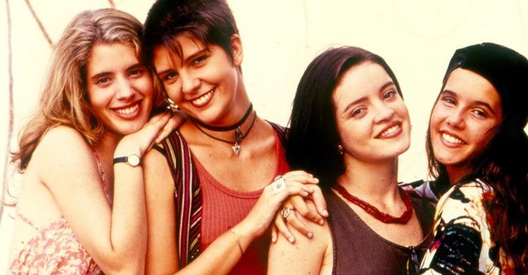 Elenco original de 'Confissões de Adolescente', série de 1994 com Maria Mariana, Deborah Secco, Daniele Valente e Georgiana Góes - Reprodução