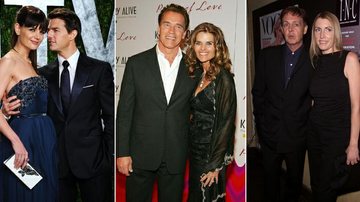 Divórcios milionários dos famosos - Fotomontagem