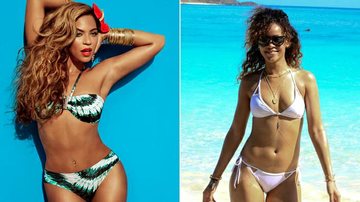 Beyoncé e Rihanna - Divulgação/ Reprodução Facebook