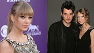 Taylor Swift se incomoda ao encontrar o ex-namorado John Mayer em premiação.jpg - Foto-montagem