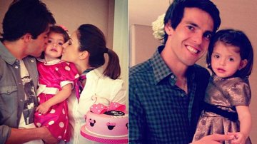 Kaká e Carol festejam dois anos de Isabella - Reprodução Instagram