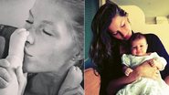 Gisele publica foto beijando o pezinho na filha, Vivian Lake - Reprodução Instagram