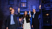 Príncipe Harry, Kate Middleton e príncipe William visitam novo estúdio da Warner Bros - Getty Images