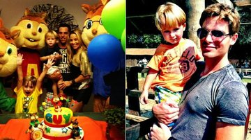 Danielle Winits e Jonatas Faro comemoram aniversário de Guy - Instagram/Reprodução