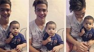 Ronald e Lipe: novo visual e carinho com o 'irmão' - Reprodução Instagram