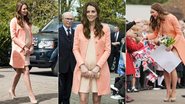 Kate Middleton visita o centro de doentes terminais Naomi House, em Hampshire - Getty Images