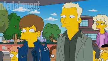 Justin Bieber aparece de franja em episódio de Os Simpsons - Reprodução