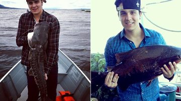 Luan Santana mostra os peixes que pegou no Pantanal - Reprodução / Instagram