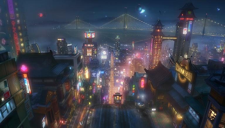 Trecho da animação Big Hero 6, da Disney - Divulgação