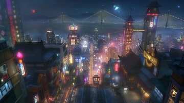 Trecho da animação Big Hero 6, da Disney - Divulgação