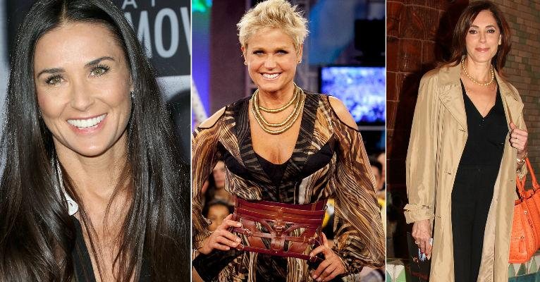 Demi Moore, Xuxa e Christiane Torloni: a idade fez bem para elas - Getty Images/AgNews