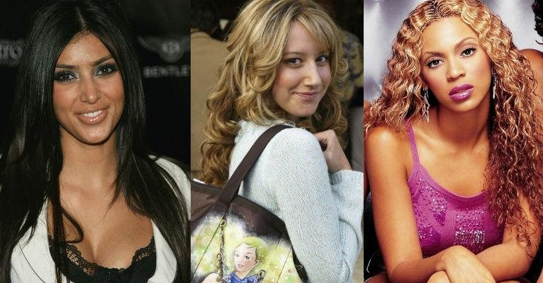 Kim Kardashian, Ashley Tisdale e Beyoncé Knowles fizeram plásticas no nariz - Getty Images