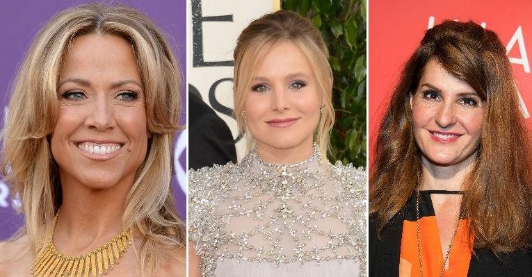 Sheryl Crow, Kristen Bell e Nia Vardalos comentam no Twitter a declaração de Angelina Jolie sobre a retirada dos seios - Getty Images/Foto montagem