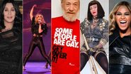 Relembre artistas que fazem campanha o ano inteiro contra a homofobia - Fotomontagem