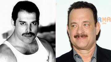 Tom Hanks aderiu ao bigode que marcou o estilo de Freddie Mercury - Fotomontagem