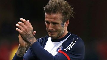 David Beckham no jogo de despedida após anunciar a aposentadoria - Reuters