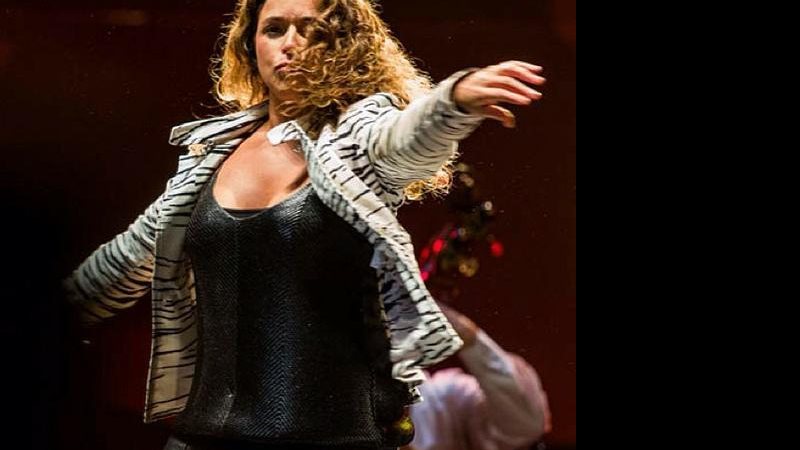 A cantora Daniela Mercury durante show na Virada Cultural, em São Paulo - Reprodução/Instagram