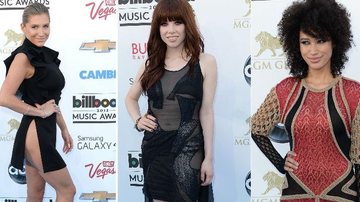 Famosas erraram na hora de escolher o look para a festa do prêmio musical - Getty Images
